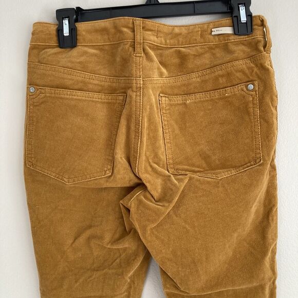 Pilcro and the Letterpress Anthropologie Corduroy High Rise Skinny Jeans Sz 27 P - Picture 9 of 11